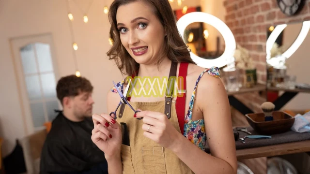 Fakehub Originals 2024 03 26 Barbershop Bonking Stacy Cruz, Michael Fly